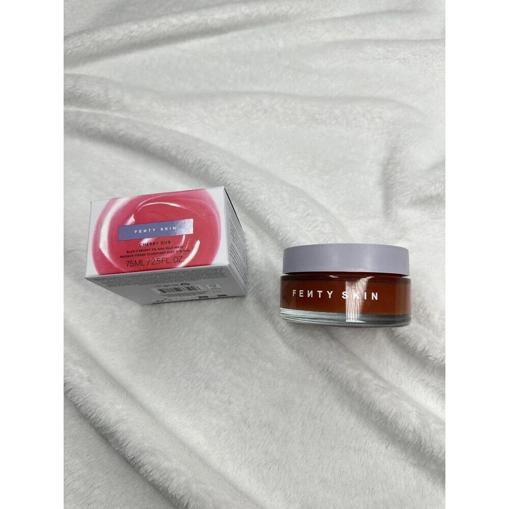Fenty Skin Cherry Dub Bright AHA Face Mask 75ml 2.5oz Vitamin C New in Box